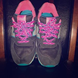 Kids used New Balance sneakers